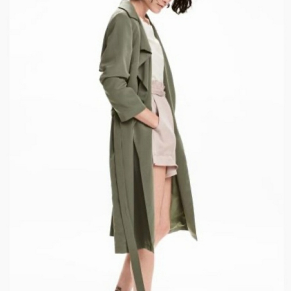 H & M Olive Green Coat
